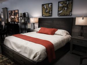 Furniture Store Red Bed After Sim