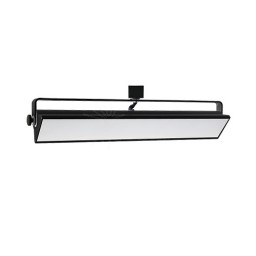 LED track lighting 40watt wall wash BLACK track light fixture 3-wire H-style dimmable