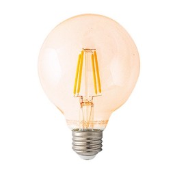 Track lighting LED vintage filament G25 4.5watt globe light bulb 2700K Warm White dimmable G-G25D4-5W27