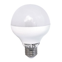 Green Watt G25D-7W-27SO LED 7watt globe light bulb 2700K dimmable