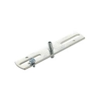 Lighting suspension junction box bracket bar and 1" stud