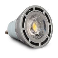 Track Lighting Architectural Grade LED MR16 GU10 Light Bulb Narrow Flood 3000K Smart Dim Silver SunLight2