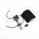 Track lighting Architectural Black floating power feed 3-wire H-style single circuit